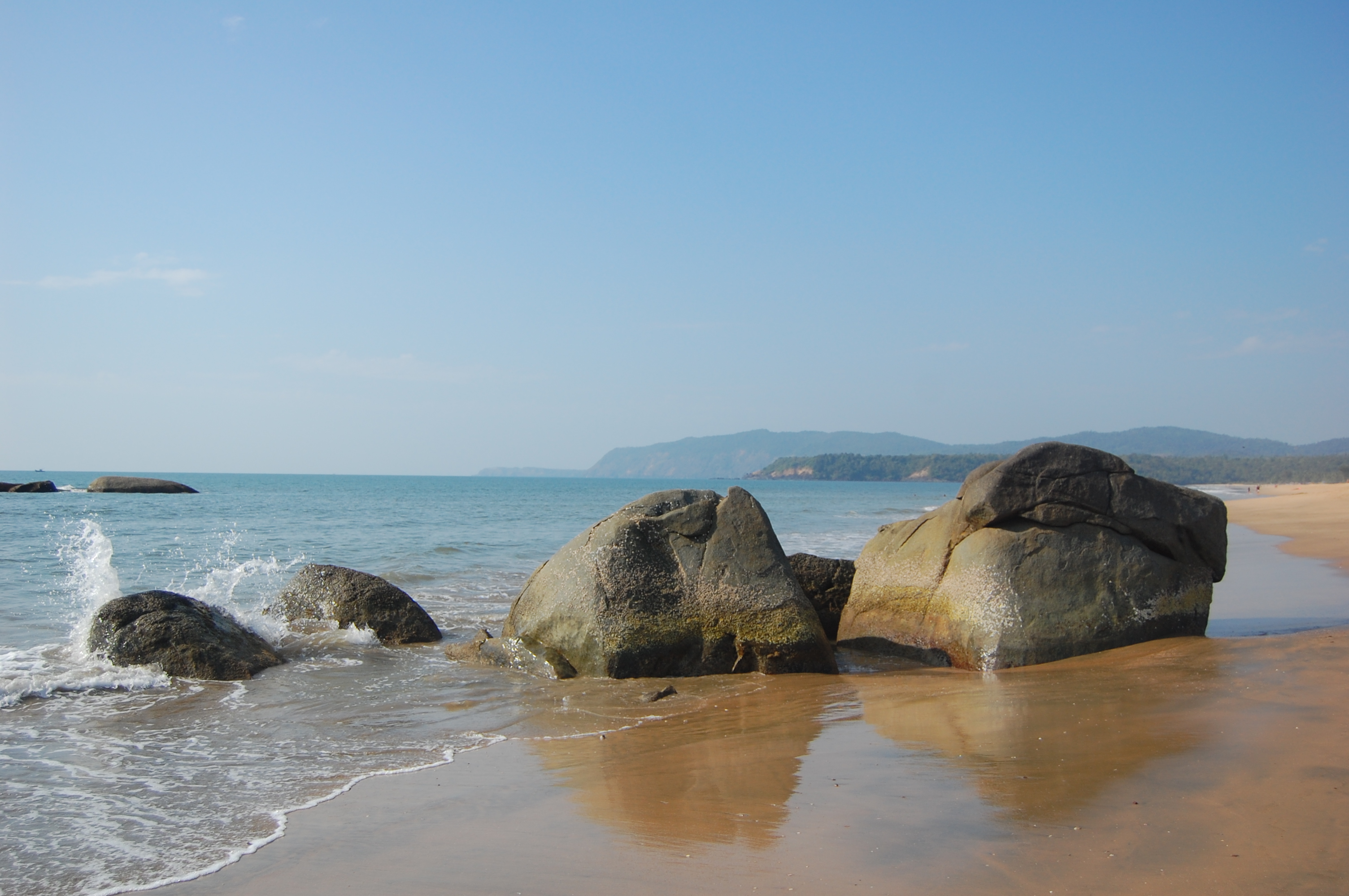 Palolem beach in South Goa